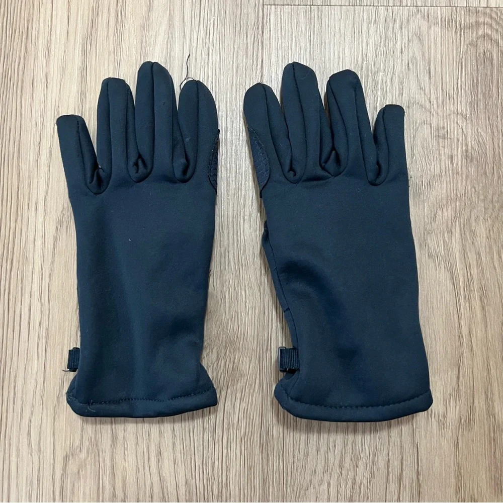 Kids Navy Winter Gloves Fleece Lined Cold Weather EU 122–140 (7-10 years)